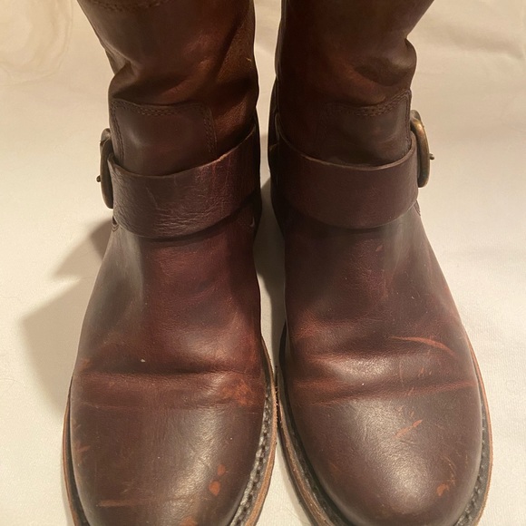 Boots Leather Size 6 Frye EXCELLENT CONDITION - Picture 3 of 10